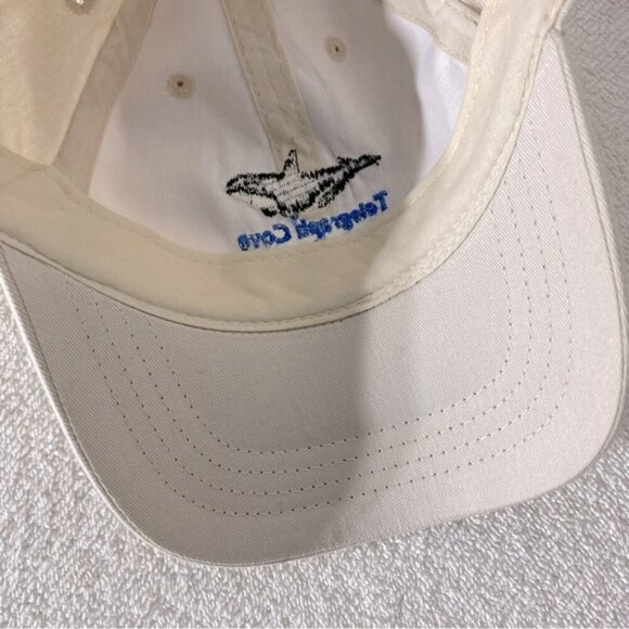 5/$25 Telegraph Cove British Columbia Beige Embroidered Adjustable Fit Ball Cap - Picture 9 of 12